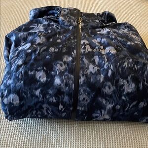 Columbia Women's Patterned Blue Puffer Jacket